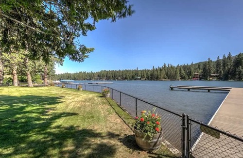 Post Falls House | Private Riverfront Retreat with Dock and Kayak