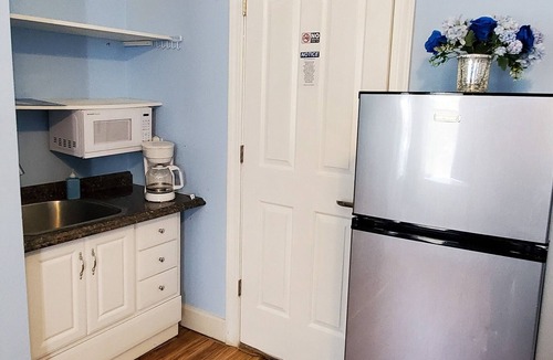 Hampton Apartment | Queen Ruby Studio Suite, Kitchenette, Private bath, desk. Pets welocw