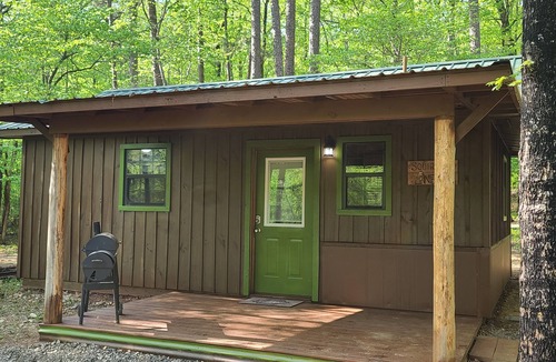 Board Camp Cabin | Remote Cabin on Sugar Creek Near Wolf Pen Gap-Ouachita National Forest