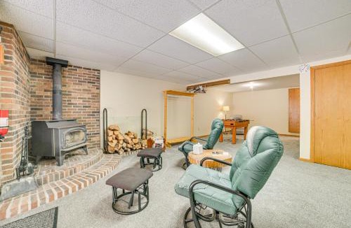 Hulbert Township House | Remote & Peaceful Getaway w/Games in Eckerman