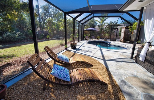Englewood House | Secluded 2BR/2BA cozy home in coastal Englewood bordering 400 acre preserve.