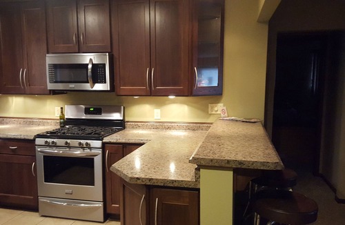 Phillips Condo | Spacious 3bdrm condo with spacious deck for you to enjoy the beautiful lake view