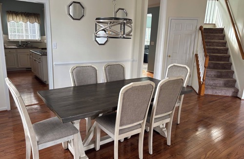 Durham House | Spacious 4BR/3.5BA Home in Durham with Enclosed Patio