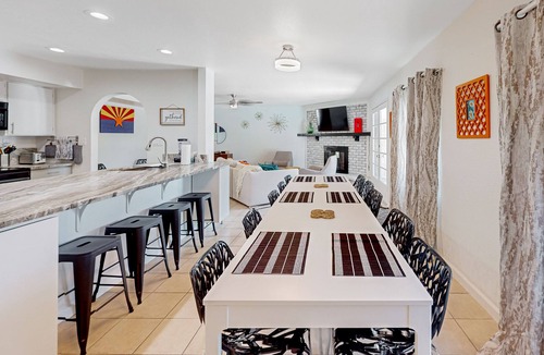 Raskin Estates House | Spacious desert charmer with pool & yard, open layout - dog-friendly