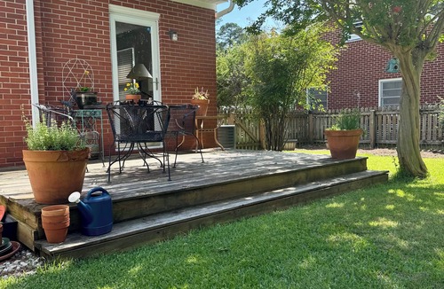 New Bern House | Spencer Cottage - Bright Home Near Downtown - Sleeps 6 - Private Backyard