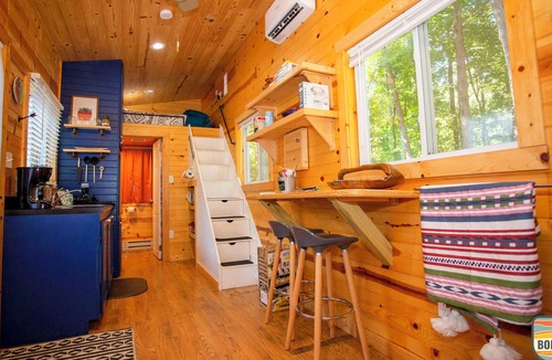 Lake Lure Cottage | Unique Tiny Cabin at Farmstead | Lake Lure 2 miles