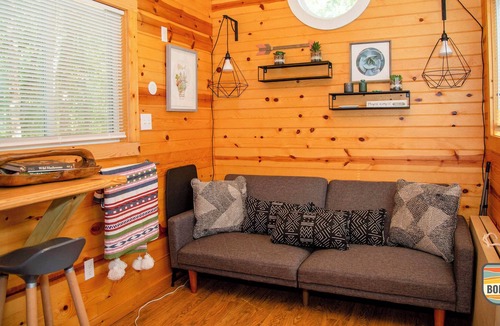 Lake Lure Cottage | Unique Tiny Cabin at Farmstead | Lake Lure 2 miles