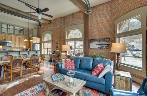 Ouray Condo | Updated Rustic-Chic Condo on Ouray's Main Street!