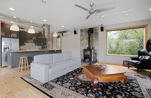 Skamokawa House | Wake up right on the water at this cozy riverfront escape. Step onto the deck, sip your coffee, watch the river roll by, and unplug. Peaceful, private, and perfect for slowing down, spotting wildlife, and soaking up true waterfront living.
