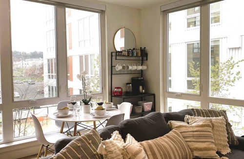 Riverside Apartment | Walk 2 Riverfront Park, Conv Center-Free Secured Parking! EV Charger