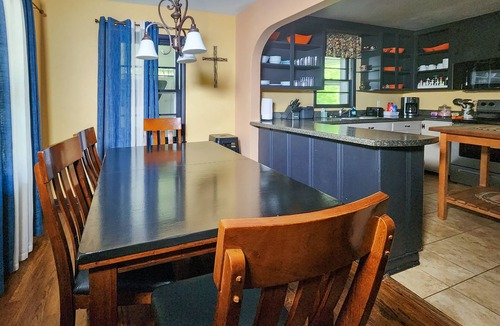 Cotter House | Walk to White River Firepit Grill on deck 3BR Retreat