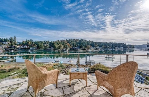 Gig Harbor House | Waterfront high end home-dock, hot tub fun