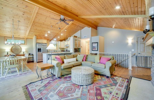 Almelund House | Wisconsin Vacation Rental w/Fire Pit on Long Lake