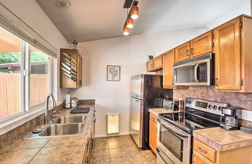 Coyote Corridor House | Yard + Fire Pit: Quiet East Tucson Escape