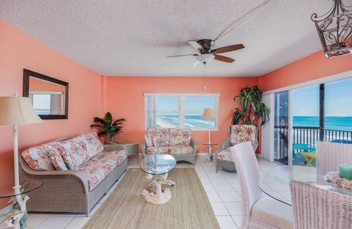 South Patrick Shores Apartment | You cannot get any closer to the beach! 2BR condo