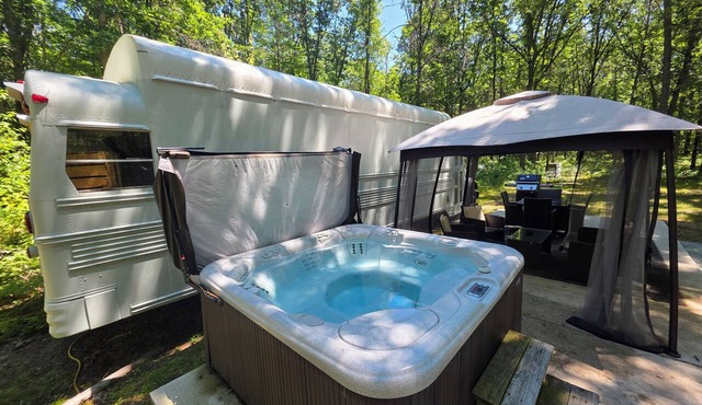 Bourbon St BlueBird Bus + HOT TUB on 10 ACRES