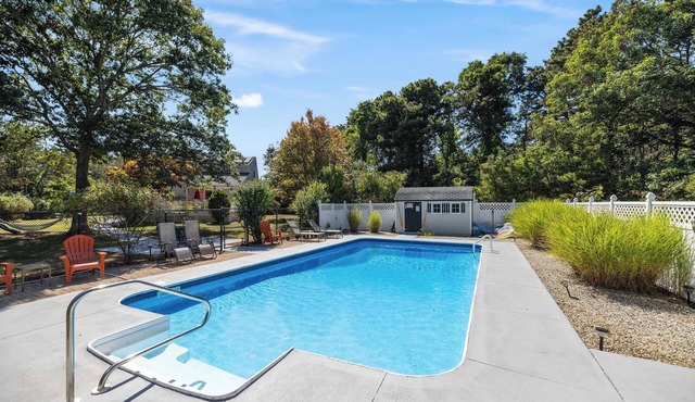 Bright & Spacious Poolside Cape Getaway in Mashpee