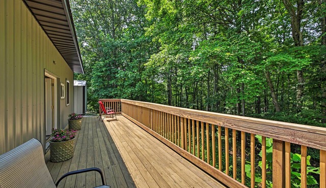 Camp Monroe in Bloomington w/Deck & Views!