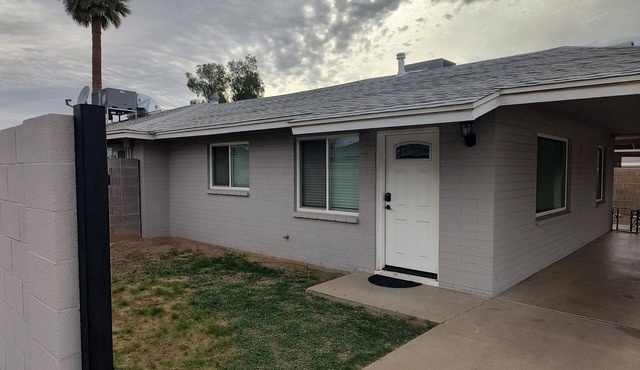 Centrally located close to everything with private entry and private yard.
