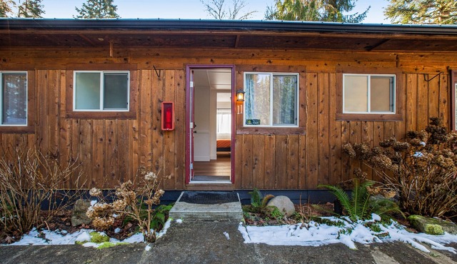 Dog-friendly hiker's studio with fast WiFi & mountain views