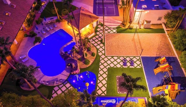 Epic $3M Estate | Waterslide +Golf + Indoor Bball