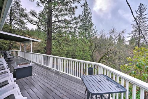 Forest-View Deck + Fire Pits: Pine Grove Retreat! in Jackson