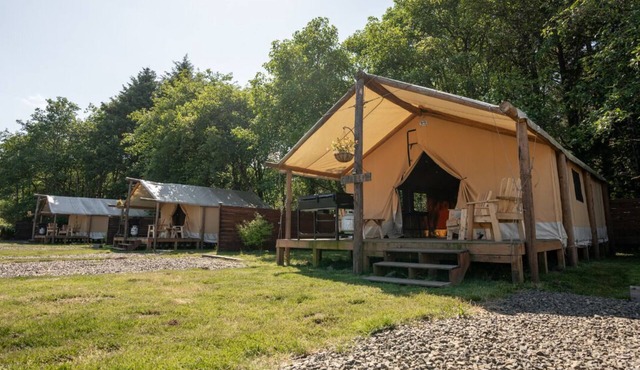 Glamping tent Village