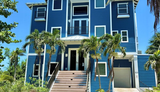Gran Palacio-Beachfroont,Pool, Fishing & 360 Views, North Captiva Luxury Escape