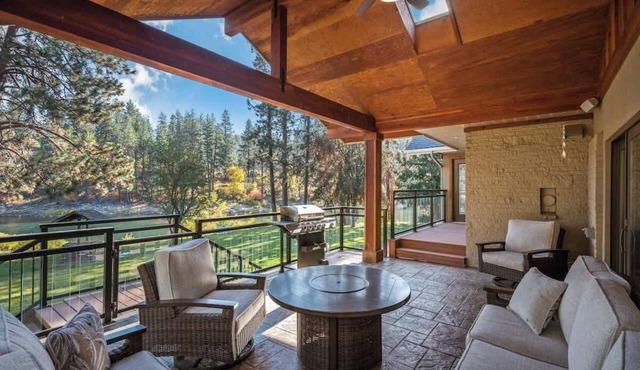 Luxury Riverfront Escape with Kayaks & Views