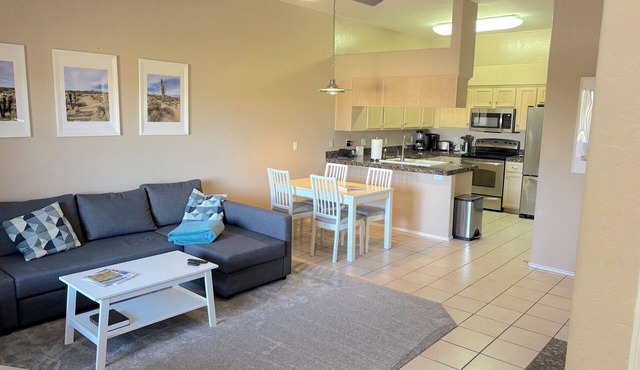 McDowell Mountain Adventure Condo - Quiet, Heated Pool, Close to Downtown