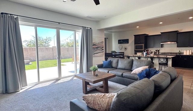 Modern 4BR Clovis Retreat w/Workspaces, Game Room & Yard—Near Nat’l Parks in Clovis
