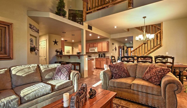 Mountain Cabin Retreat w/Game Room, Patio & Views