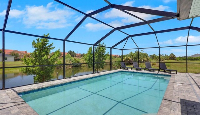 New Spacious Home w/Heated Saltwater Pool & Private Pier!