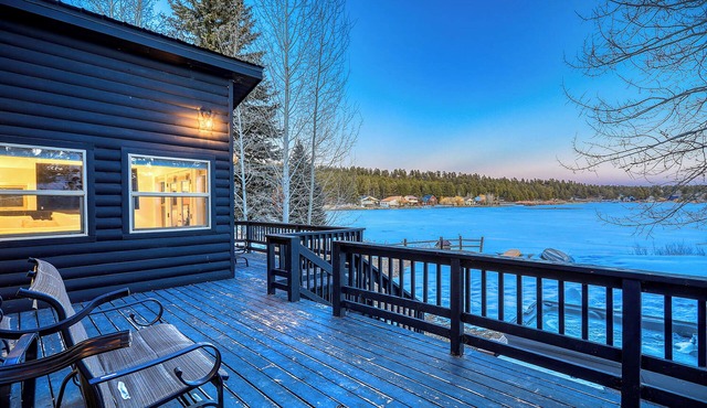 Pagosa Lakefront Home w/Hot Tub, A/c, & Canoe!