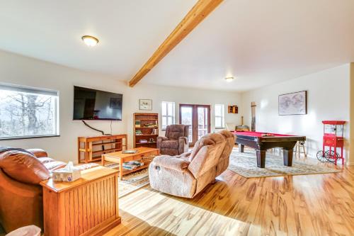 Panoramic Mtn Views: 5-Acre Escape in Palmer!