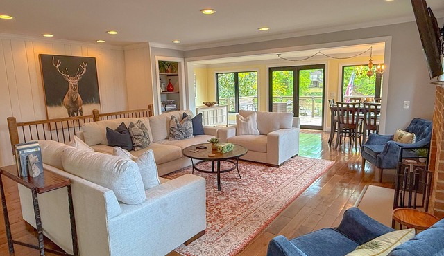 Private Waterfront Home on 1-Acre w/Cove