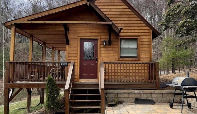 Spacious Mountain Cabin Rental for Six near Cascade Falls, North Carolina