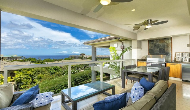 Spectacular 3rd Row Villa at Ho'olei with Ocean Views