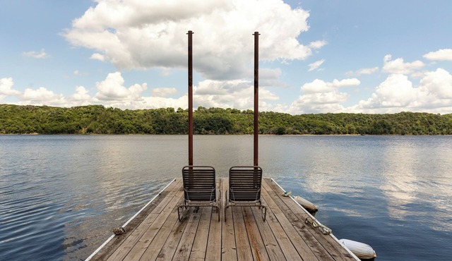 Stillwater, MN Riverfront Home with Dock, Sleeps 12