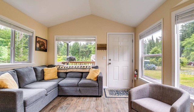 Walk to Sol Duc River! Cozy Home Near Forks
