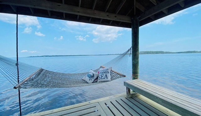 Your Private Coastal NC Waterfront Escape. Dock, deck, sun, peace, REPEAT!